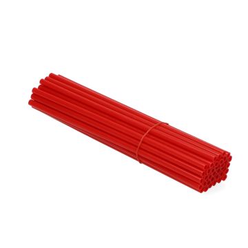 spoke cover 215mm red DMP 36pcs