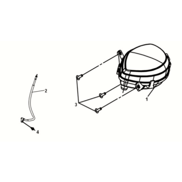 Speed meter Sym Orbit III 50 E5