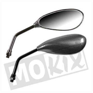 Mirror Set Naked Carbon Bulba