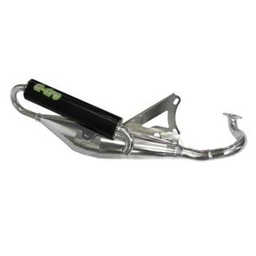Exhaust Minarelli horizontal chrome Tecnigas Q-TRE CE
