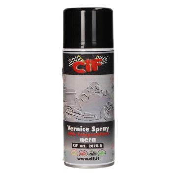 Spray can Hb matt black 800gr (heat resistant) 400ml