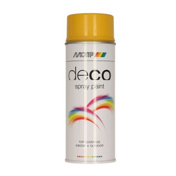 Soft yellow spray 400ml Ral 1004 Motip