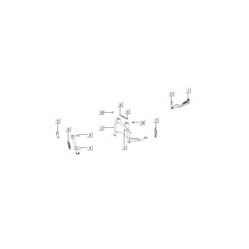 standard kickstart Kymco Super8 4-stroke from 2009 black