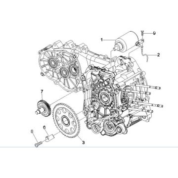 Starting - Electric Starting Vespa GTV 250 4T 4V IE