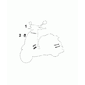 Emblemen - Stickers - Logo Peugeot Django Blackcurrant Q3