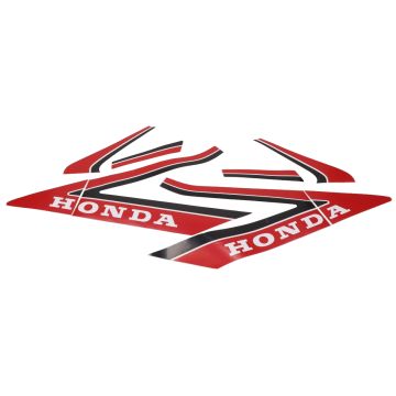 Sticker set Honda MB '87 red/white 8-piece