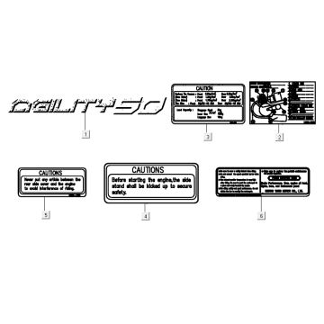 Emblems – Stickers – Logo Kymco Agility Fat 12" 50 4T AC sporty blue