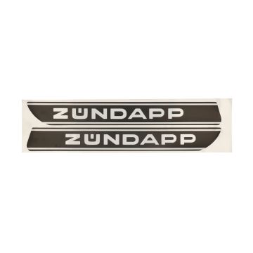 Zundapp model 529 2-piece petrol tank sticker set