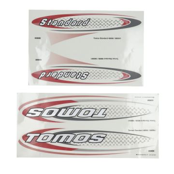 Sticker set Tomos Standard oval
