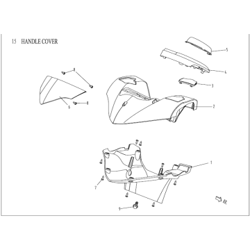 Handlebar caps AGM Venom black