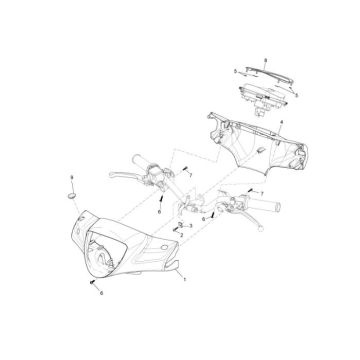 Wheelhouse Piaggio Liberty 4-stroke black 98/a