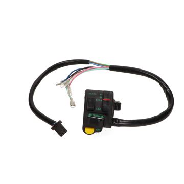 Handlebar switch Honda MB5/8 left complete with wiring harness