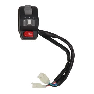 Handlebar switch Kymco Agility complete with wiring harness on the left