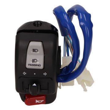 Handlebar switch Kymco People S/Agility Euro4 left original 3520A-LCD3-E00