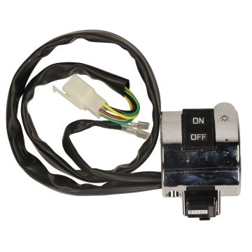 Handlebar switch right 25mm China/AGM Grande Retro/Bella/Torino/Roma/Custom/Borsalino/Amaro/Classic/Aurora