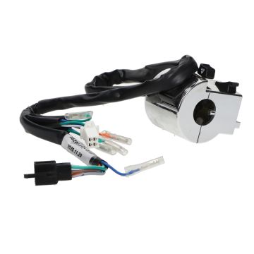 Handlebar switch SYM Cello / Allo chrome 50/125cc left original 35200-aca-000