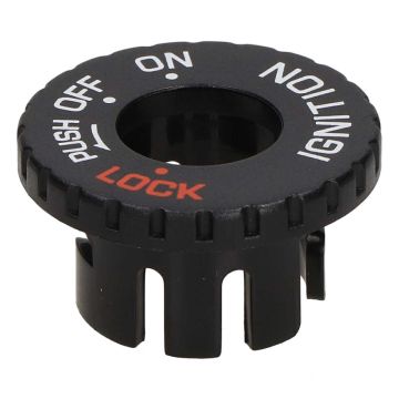 Handlebar lock housing on/off Kymco original Vitality/Agility/Super8/Like/Yup/Filly