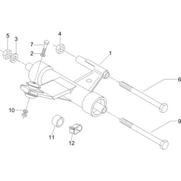 Subframe Vespa Lxv 2-stroke