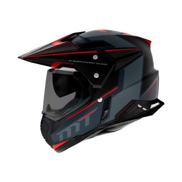 MT Synchrony Duo Sport Patrol red cross helmet