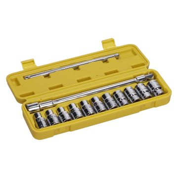 T-key sliding socket set 11-piece 8-19mm TTOOLZ