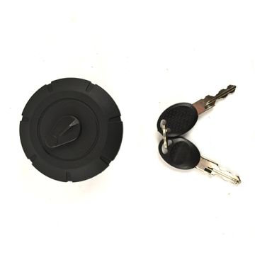 Fuel cap+lock Yamaha DT50Mnt black