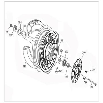 Front wheel China Zip