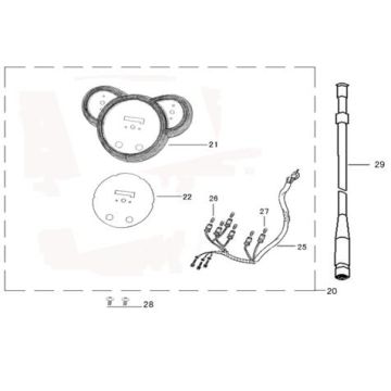 Counter China Joy white
