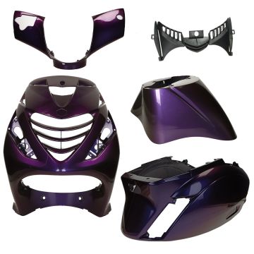 Body/fairing kit SP look Piaggio Zip mystic purple 5 pcs