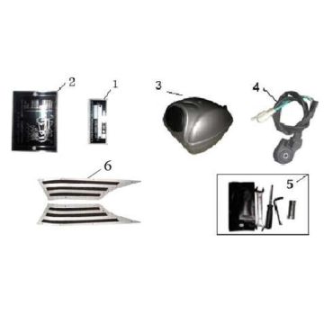 Running board China LX white