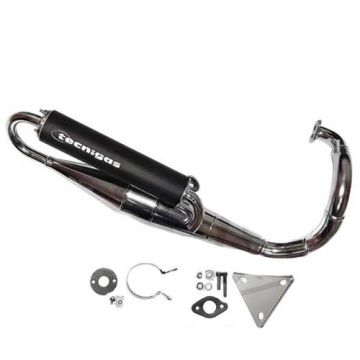 Exhaust Peugeot vertical chrome Tecnigas Next-R CE