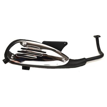 Exhaust GY6 China VX/Riva with 2 rear shocks original model Silex