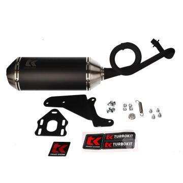 Exhaust Piaggio Zip/Fly/New Fly 4-stroke 2V G-Max Turbo kit