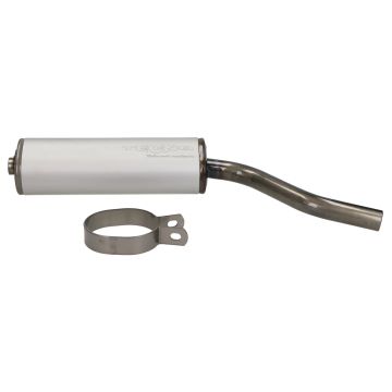 Exhaust muffler Honda MT aluminum oval Jamarcol