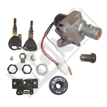 Ignition switch set complete with buddy lock/mounting Derbi Atlantis 50/100/GP1 50/125/250cc 1999-2009