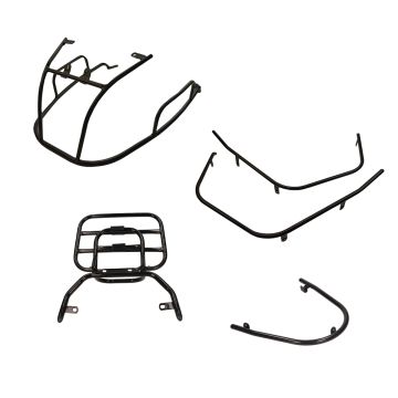 Crash bar set China LX/AGM VX/S/BTC Riva 4-piece gloss black DMP