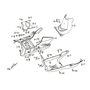 Sym XPRO 50 E4 base plate