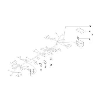 Piaggio Liberty 4-stroke wiring harness