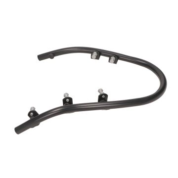 Vespa Primavera/Sprint matt black front fender bracket original 1B001282