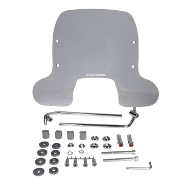 Windshield medium smoke Vespa Sprint 50-125-150 2014-> Malossi