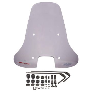 Windshield high smoke Vespa S-50-125-150 2006-2014