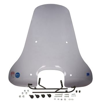 Windshield high smoke AGM VXS/Riva Sport/Benson S/Napoli S/Riva Sport/Touring S/Rivalux/Felice S/VXL/SXL/Lux S-