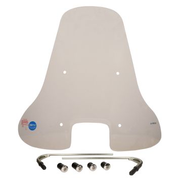 Windshield high clear Vespa S-50-125-150 2006-2014