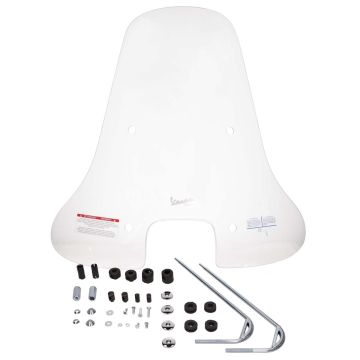 Windshield high clear Vespa S 50-125-150 2005-2014 original 654308