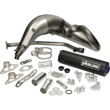 Yasuni Cross ML Max Exhaust Blue Upper Mount Aprilia RX / SX / Derbi