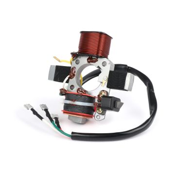 Base plate ignition 6V OEM Piaggio, Vespa Ciao, SI, Bravo, Boxer, Citta, Grillo models without indicators, 1 cable for power supply