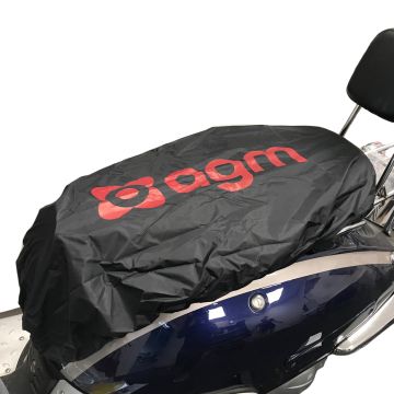 Saddle cover/rain deck black AGM original