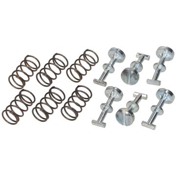 Vespa Si/Bravo side cap bolt kit (12 pcs)