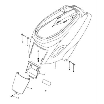 Side Screen Yamaha Bw's 2-Stroke