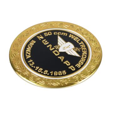 Zundapp tank transfer round emblem Monza black