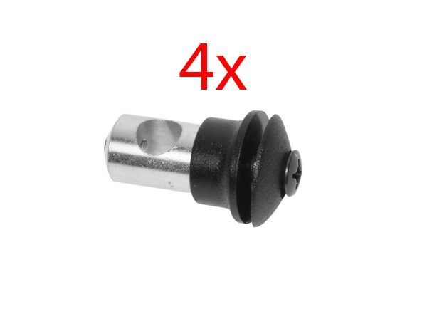 windshield mounting cap including zip (made in EU) 4pcs